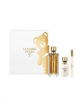 Prada La Femme Edp 100 ml + Roll-On 10 ml + Body Lotion 100 ml